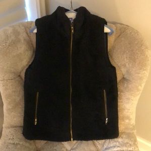 Jcrew fur like vest